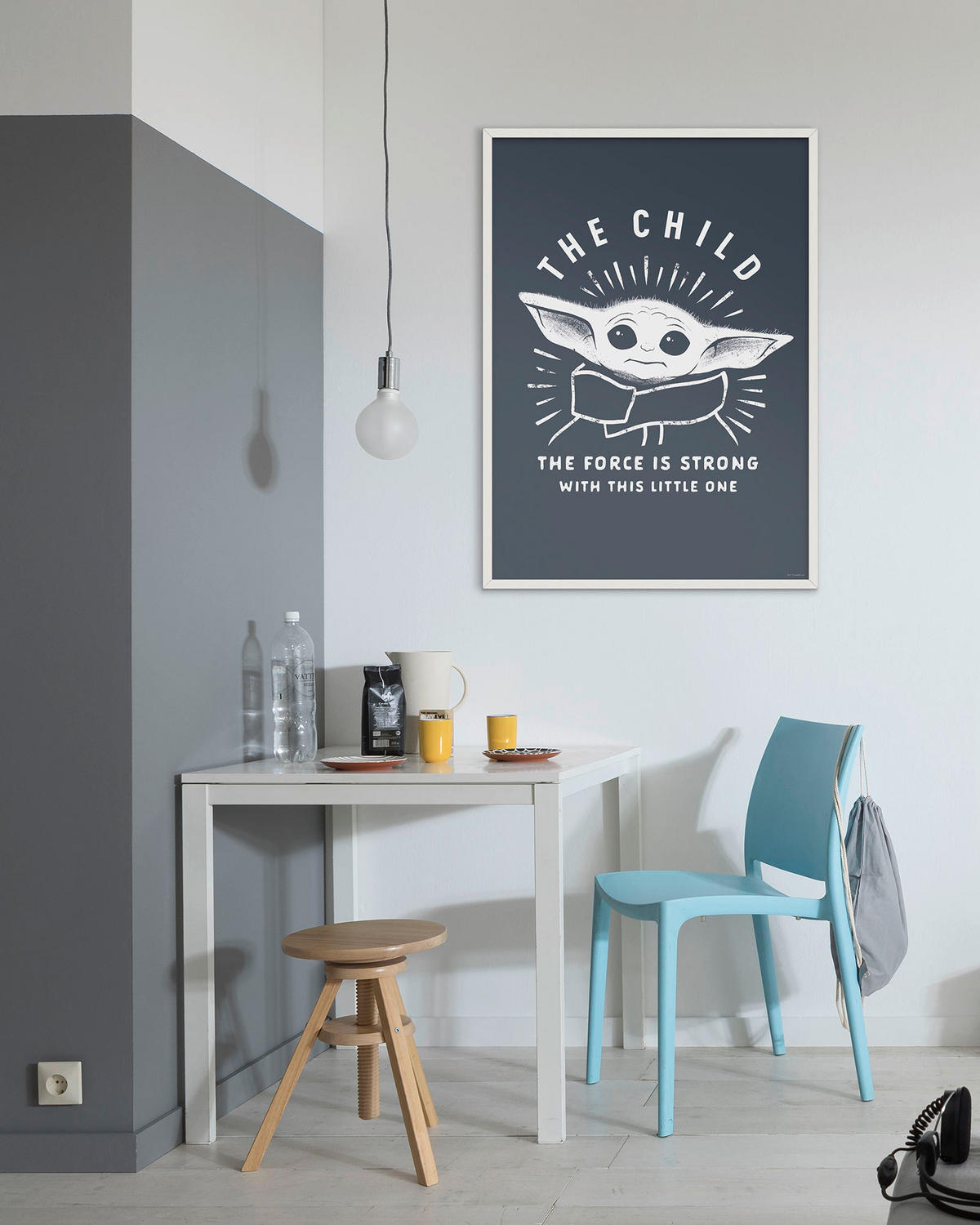 Komar Poster Mandalorian The Child Iconic Disney B/L: ca. 40x50 cm Mandalorian The Child Iconic - (40,00/50,00cm) - Komar