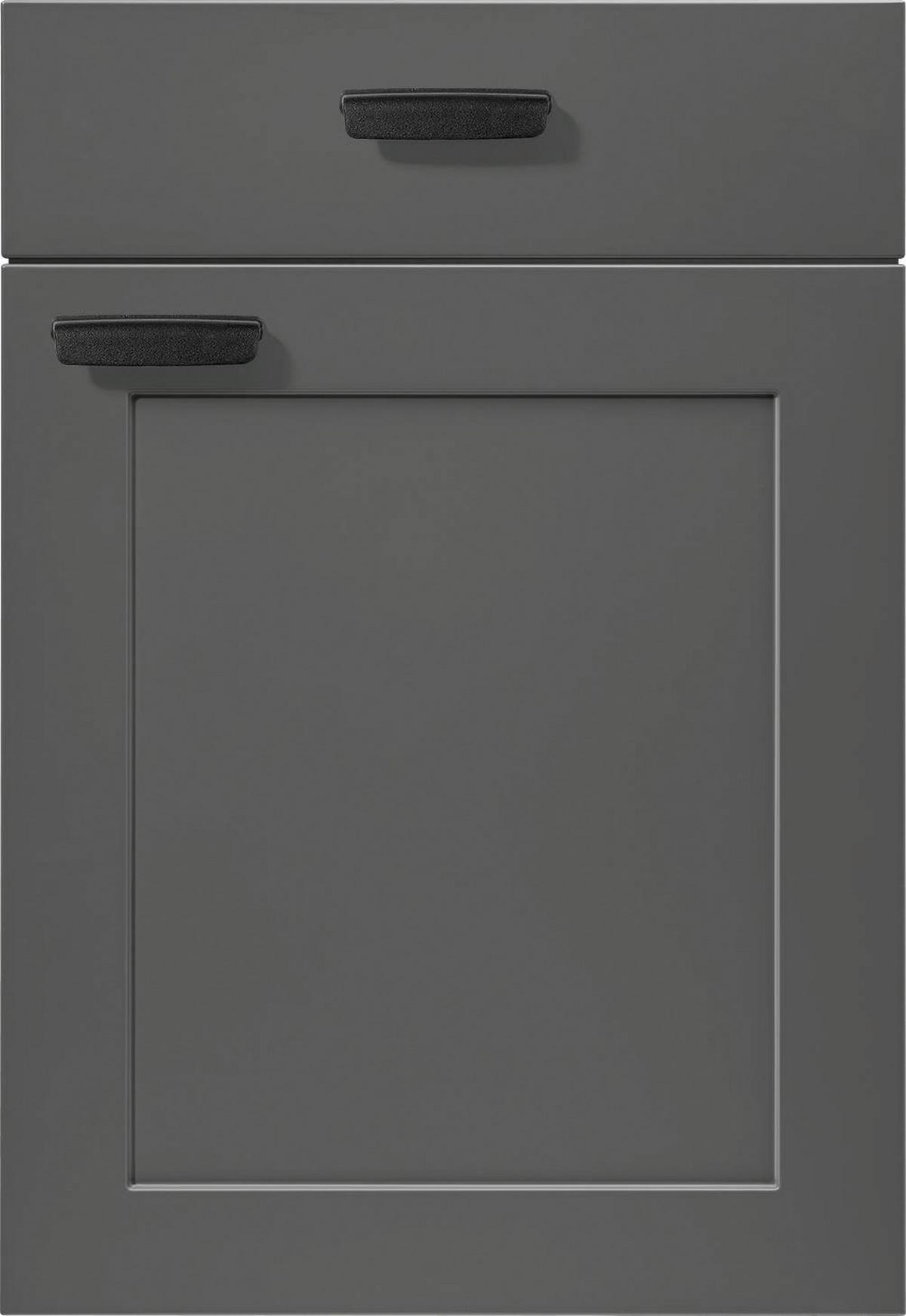 nobilia Winkelküche Nordic Schiefergrau matt B/H/T: ca. 285x208,8x215 cm Nordic - Graphit/walnuss (285,00/208,80/215,00cm) - nobilia