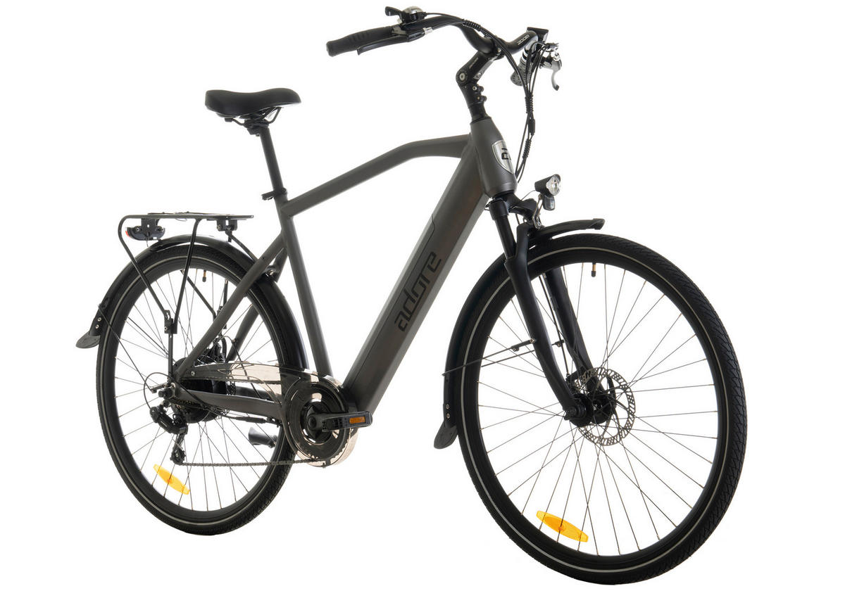 Adore E-Bike CV-190 CV-190 28 Zoll Rahmenhöhe 53 cm 7 Gänge anthrazit anthrazit ca. 250 W ca. 28 Zoll CV-190 - anthrazit - Adore