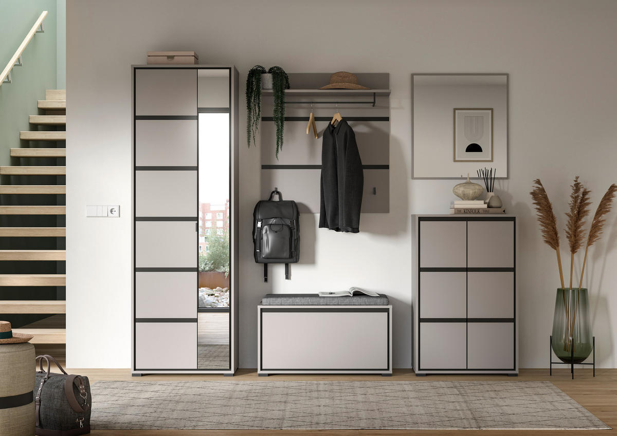 Garderobe JARU B/H/T: ca. 65x196x37 cm JARU - (65,00/196,00/37,00cm) - xonox.home