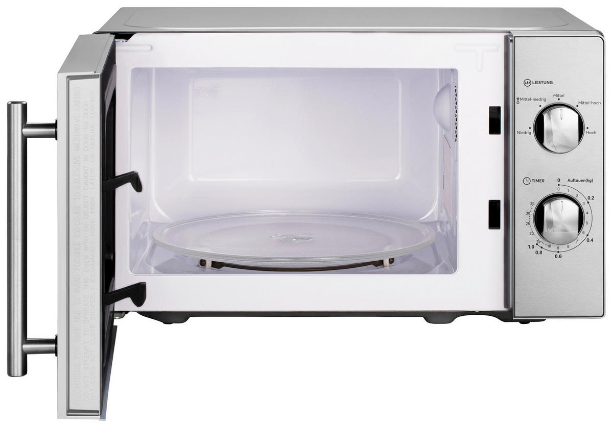 Mikrowelle MM720CD8-PM silber Metall B/H/T: ca. 44x26x36 cm ca. 20 l Mikrowelle_Stockholm - silber (44,00/26,00/36,00cm)