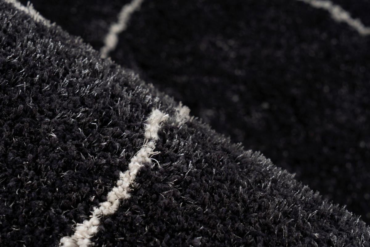 360Living Teppich anthrazit B/L: ca. 200x290 cm Teppich_Orlando 500 200 x 290cm - anthrazit (200,00/290,00cm) - 360Living