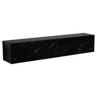 Lowboard schwarz Marmor Optik B/H/T: ca. 160x30x30 cm TV & Lowboard - schwarz (160,00/30,00/30,00cm) - Wohnling