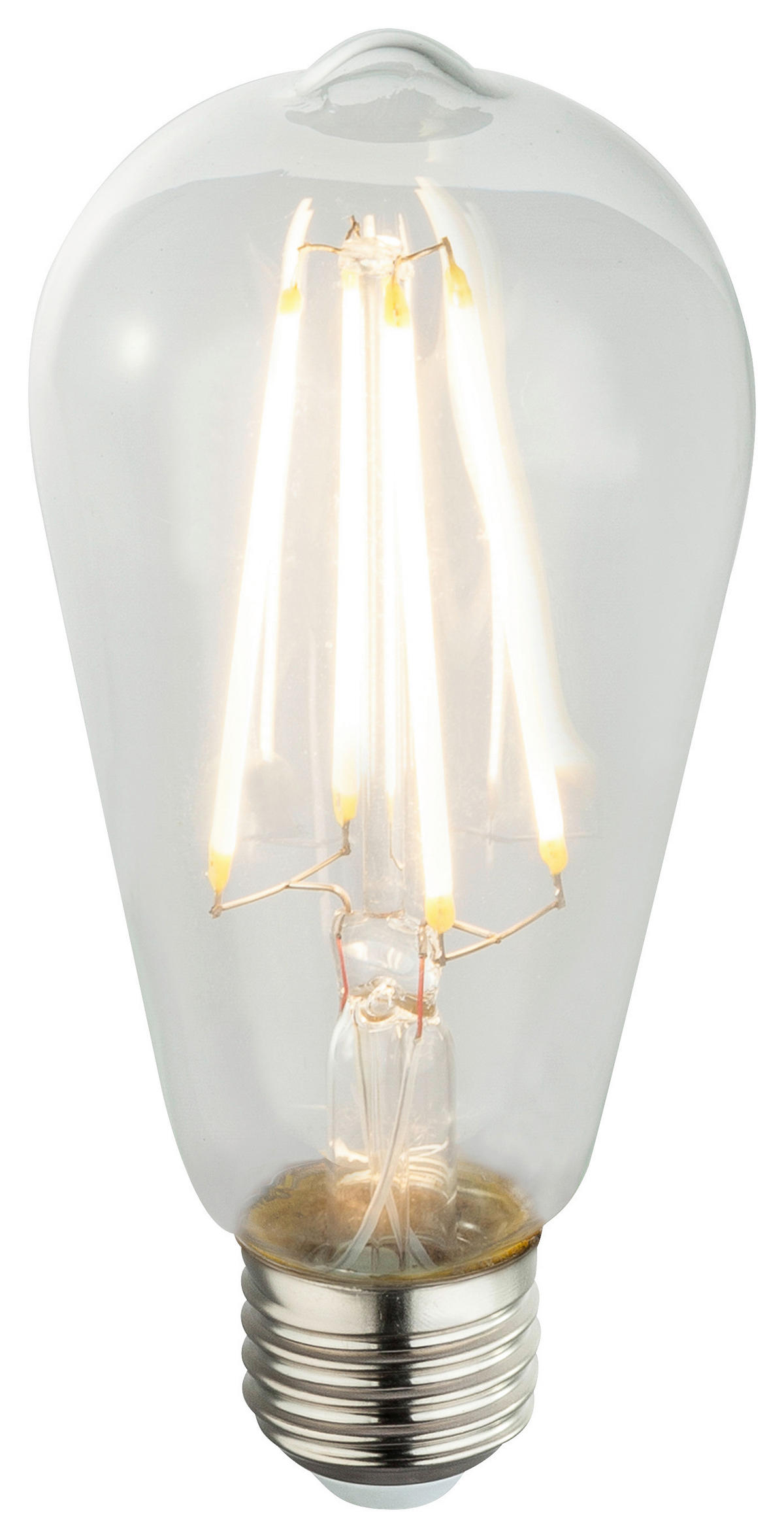 GLOBO Edisonlampe 11399 E27 LED-Edisonlampe E27 - klar/Kupfer (64,00cm) - GLOBO