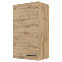 Flex-Well Hängeschrank Cara grün B/H/T: ca. 50x89x32 cm Cara - Eiche/schwarz (50,00/89,00/32,00cm) - Flex-Well