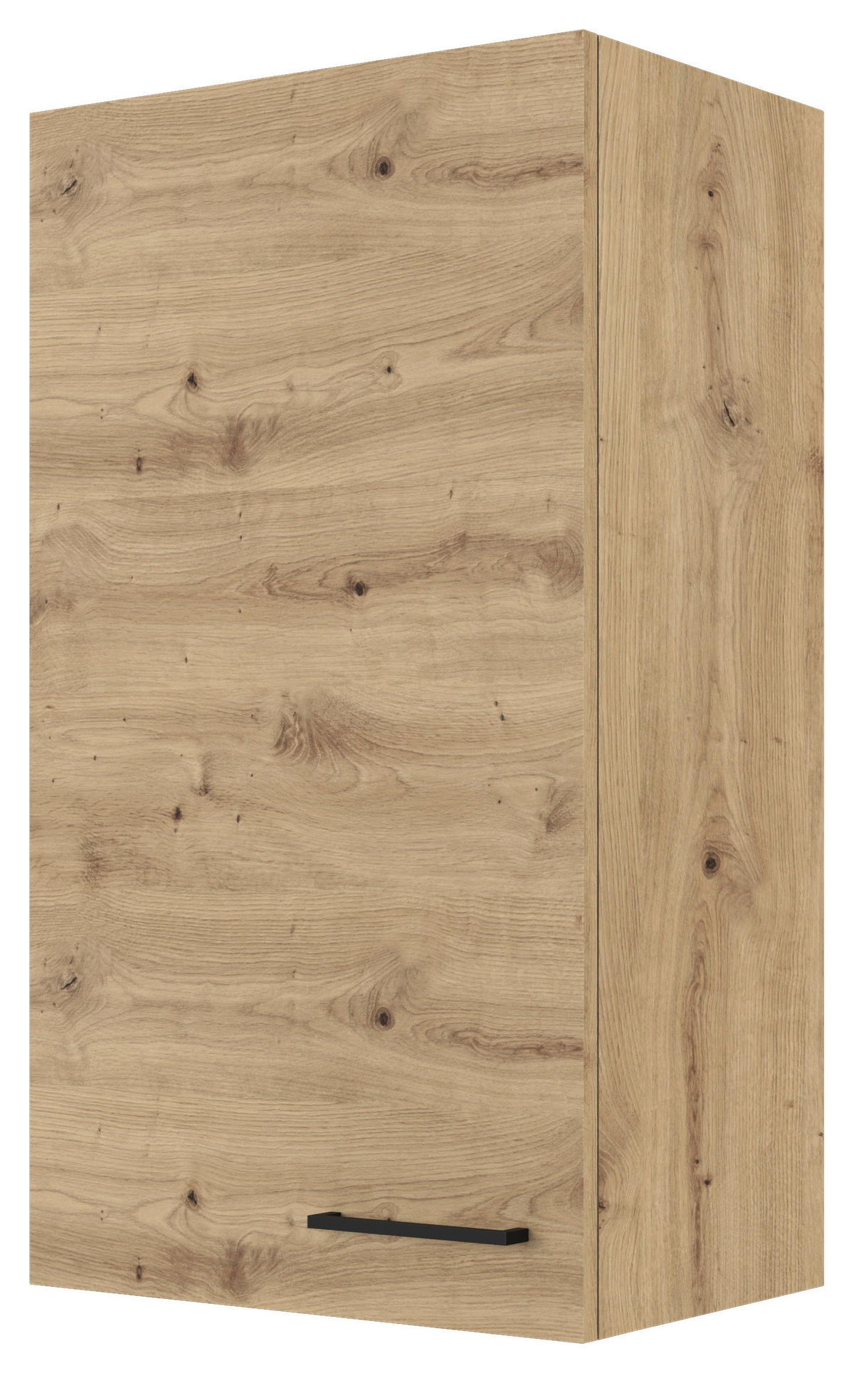 Flex-Well Hängeschrank Cara grün B/H/T: ca. 50x89x32 cm Cara - Eiche/schwarz (50,00/89,00/32,00cm) - Flex-Well