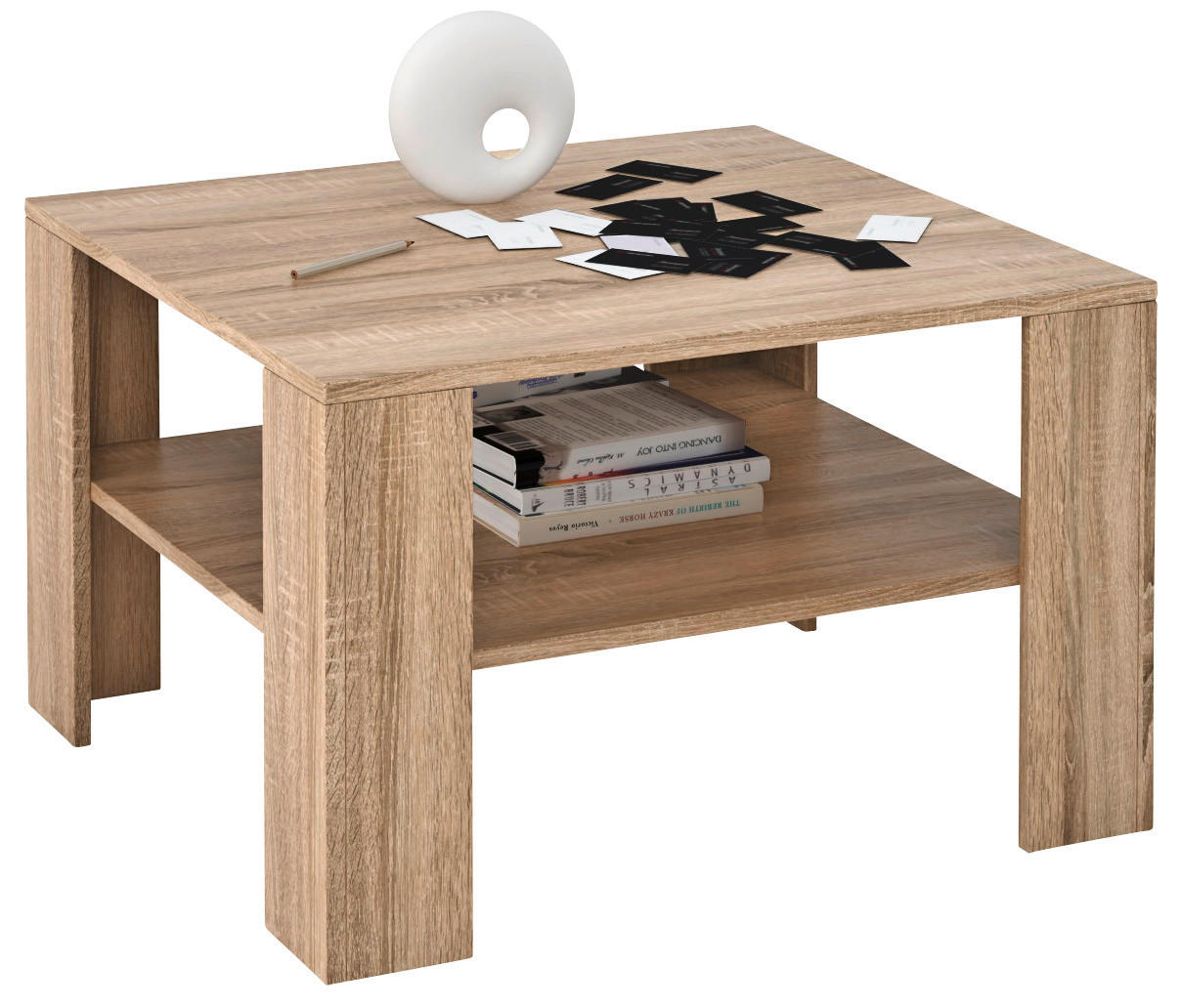 Couchtisch Venta VET01 Eiche Sonoma Nachbildung B/H/T: ca. 68x41x68 cm Venta VET01 - Eiche (68,00/41,00/68,00cm)