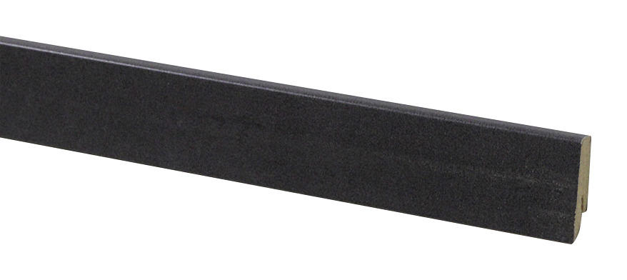 Sockelleiste null schwarz B/H/L: ca. 0,18x0,58x2,4 cm Sockelleiste 58mm - schwarz (2,40/0,18/0,58cm)