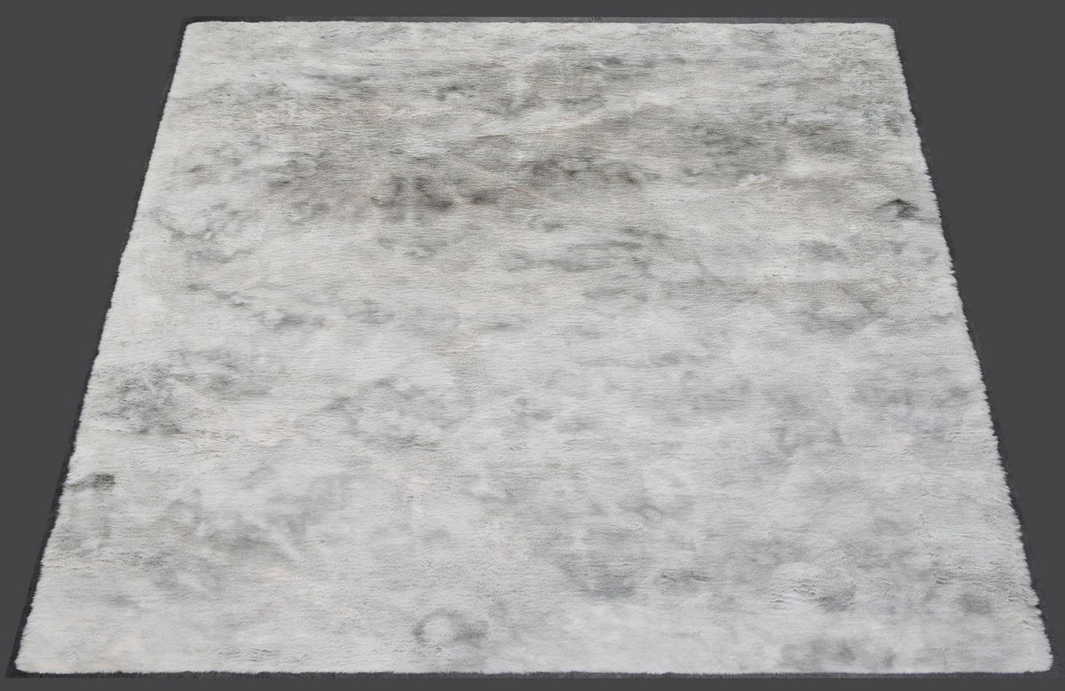 Fellimitat Moyo Batik silber B/L: ca. 120x160 cm Moyo Batik - silber (120,00/160,00cm)