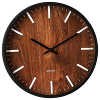 Wanduhr braun B/H/L: ca. 31,5x5x31 cm Wanduhr - braun (31,00/31,50/5,00cm)