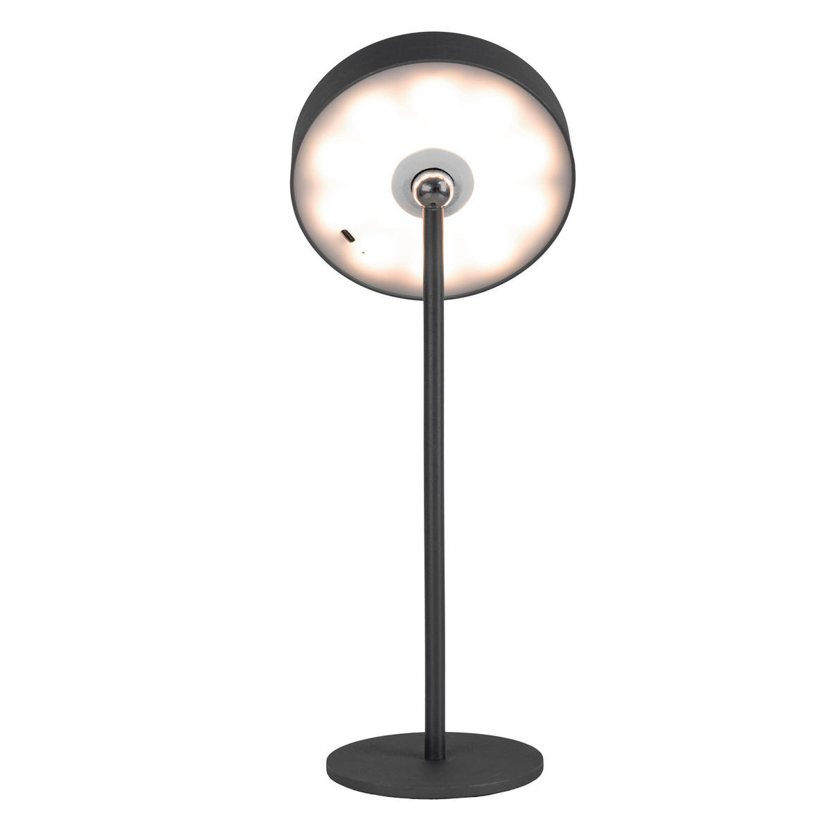 Näve Leuchten Tischleuchte 5315322 schwarz Metall Kunststoff B/H/T: ca. 12,5x35x12,5 cm 1 Brennstellen Ella - schwarz (12,50/35,00/12,50cm) - Näve Leuchten