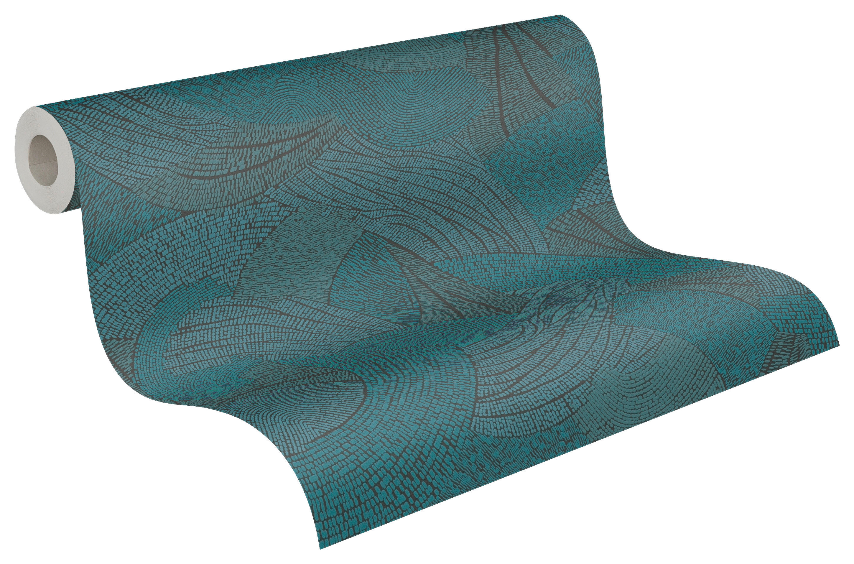 A.S.Création Vliestapete schwarz grün blau B/H/D: ca. 53x1005x9,2 cm Vliestapete - blau/schwarz (9,20/1005,00cm) - A.S.Creation