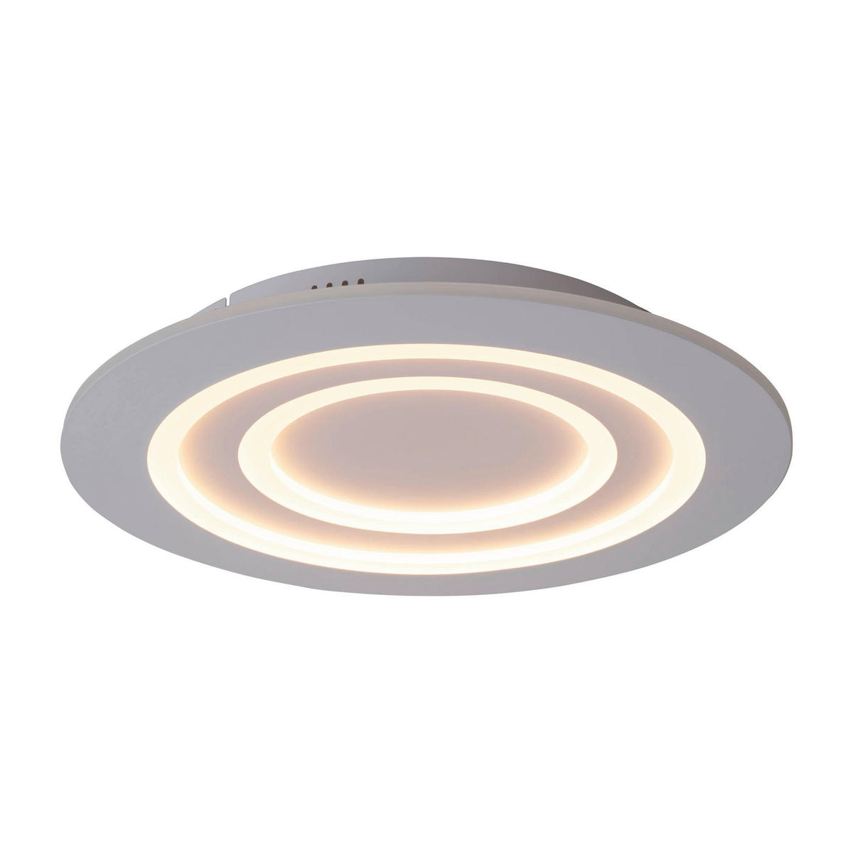 Näve Leuchten LED-Deckenleuchte weiß Metall Kunststoff B/H/T/D: ca. 50x6x50x50 cm MIREL - weiß (50,00/6,00/50,00cm) - Näve Leuchten