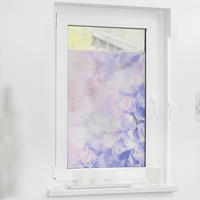 LICHTBLICK Fensterfolie Hortensie Blüten Hortensie pastell lila B/L: ca. 100x180 cm Hortensie - lila/pastell (100,00/180,00cm) - LICHTBLICK