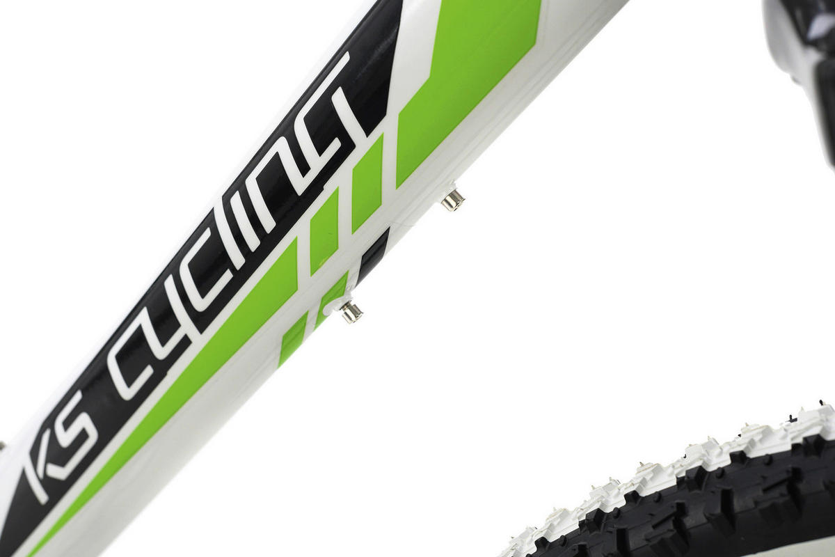 KS-Cycling Mountain-Bike Fully Scrawler 568M weiß ca. 26 Zoll Scrawler - weiß (51,00cm) - KS-Cycling