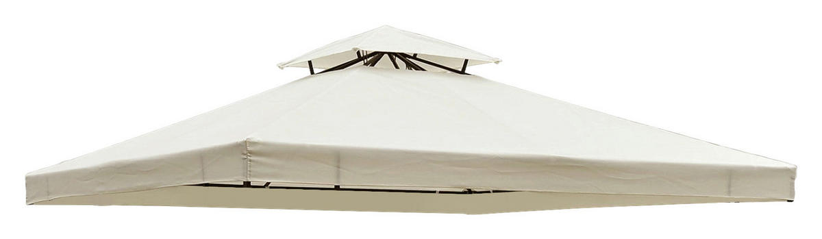Outsunny Ersatzdach Ersatzdach - creme (300,00/300,00cm) - Outsunny