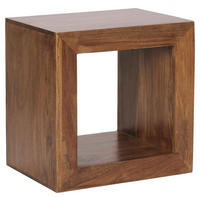 Standregal natur B/H/T: ca. 44x44x33 cm Standregal Cube - natur (44,00/44,00/33,00cm) - Wohnling
