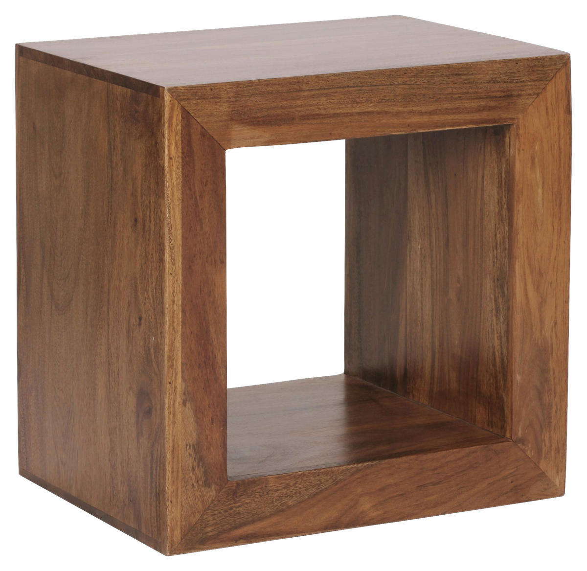 Standregal natur B/H/T: ca. 44x44x33 cm Standregal Cube - natur (44,00/44,00/33,00cm) - Wohnling