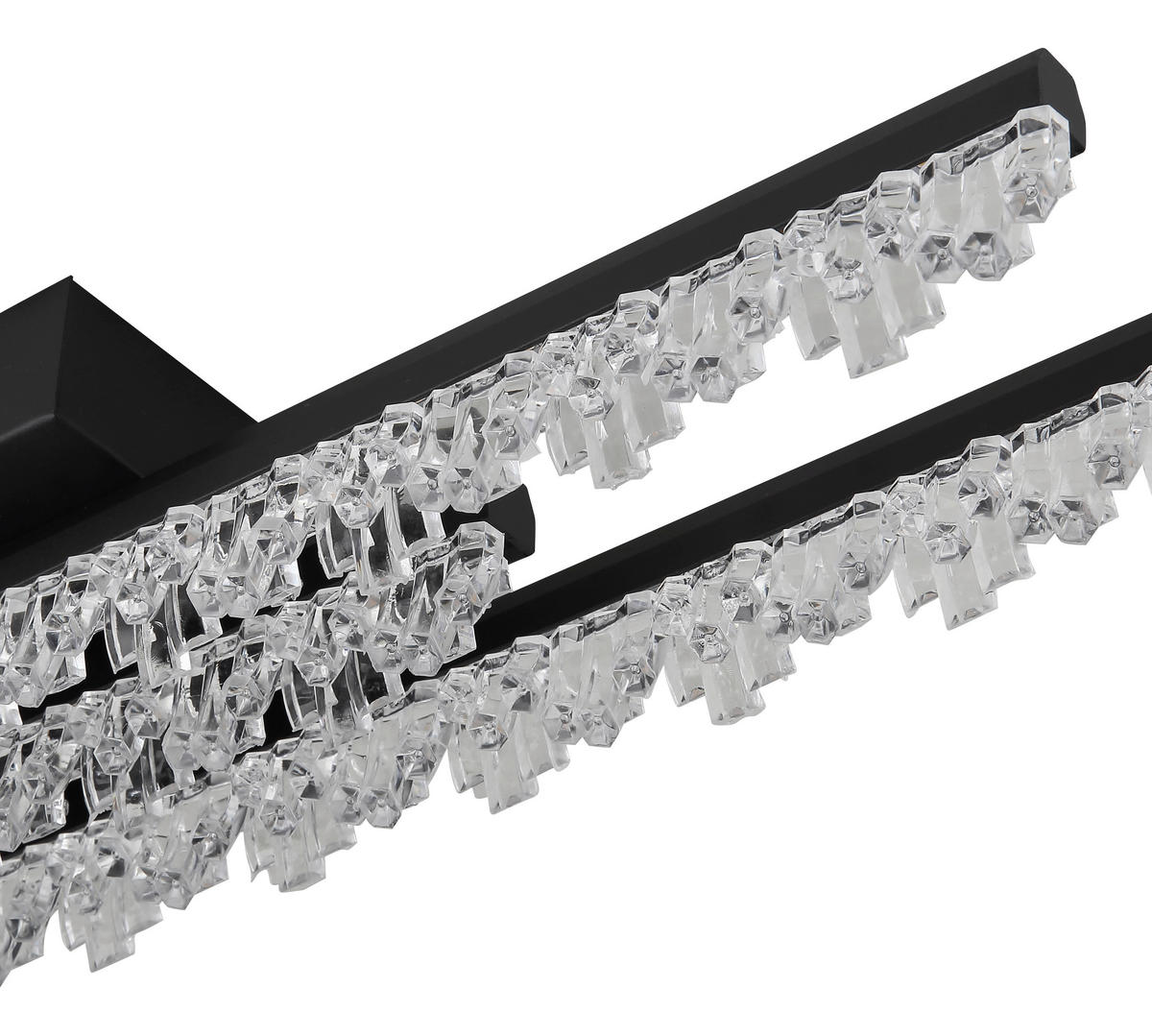 GLOBO Deckenventilator Deckenleuchte-Hilton - schwarz (14,00/9,00/104,00cm) - GLOBO