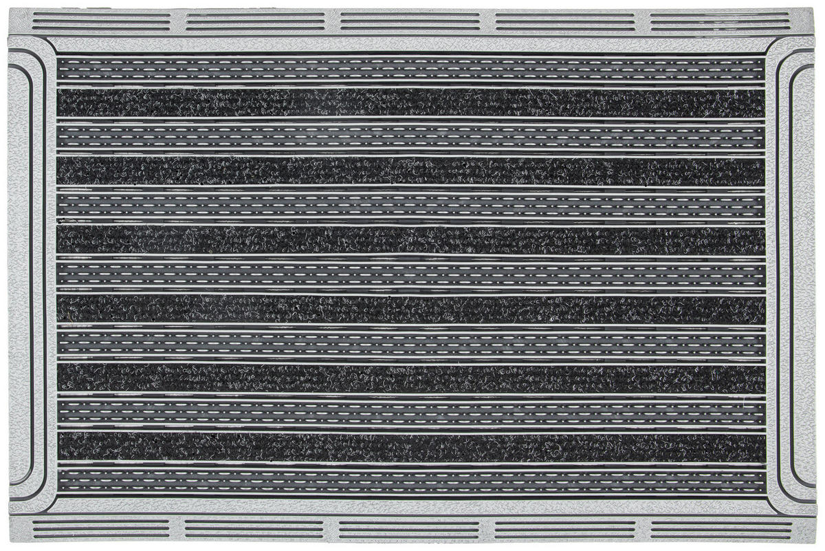 Fußmatte anthrazit B/L: ca. 44x70 cm Fußmatte_GridClean 44x70 anthrazit - anthrazit (44,00/70,00cm)