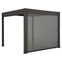 Mirador Sonnenrollo für Pergola Classic und Deluxe anthrazit Aluminium B/H/L: ca. 279,1x236,5x7 cm Classic und Deluxe - anthrazit (7,00/279,10/236,50cm) - Mirador