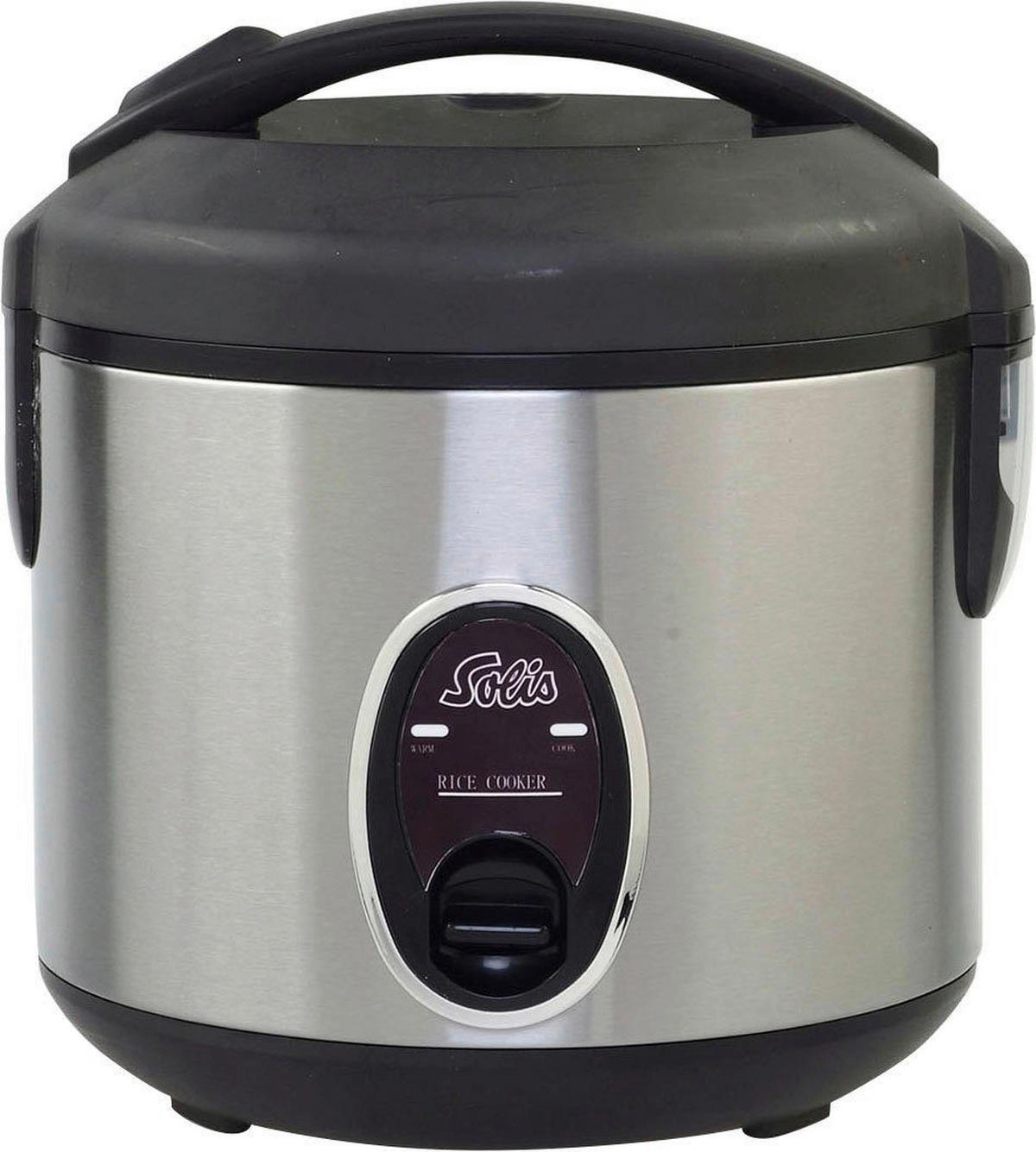 Solis Reiskocher schwarz Edelstahl Compact - schwarz - Solis