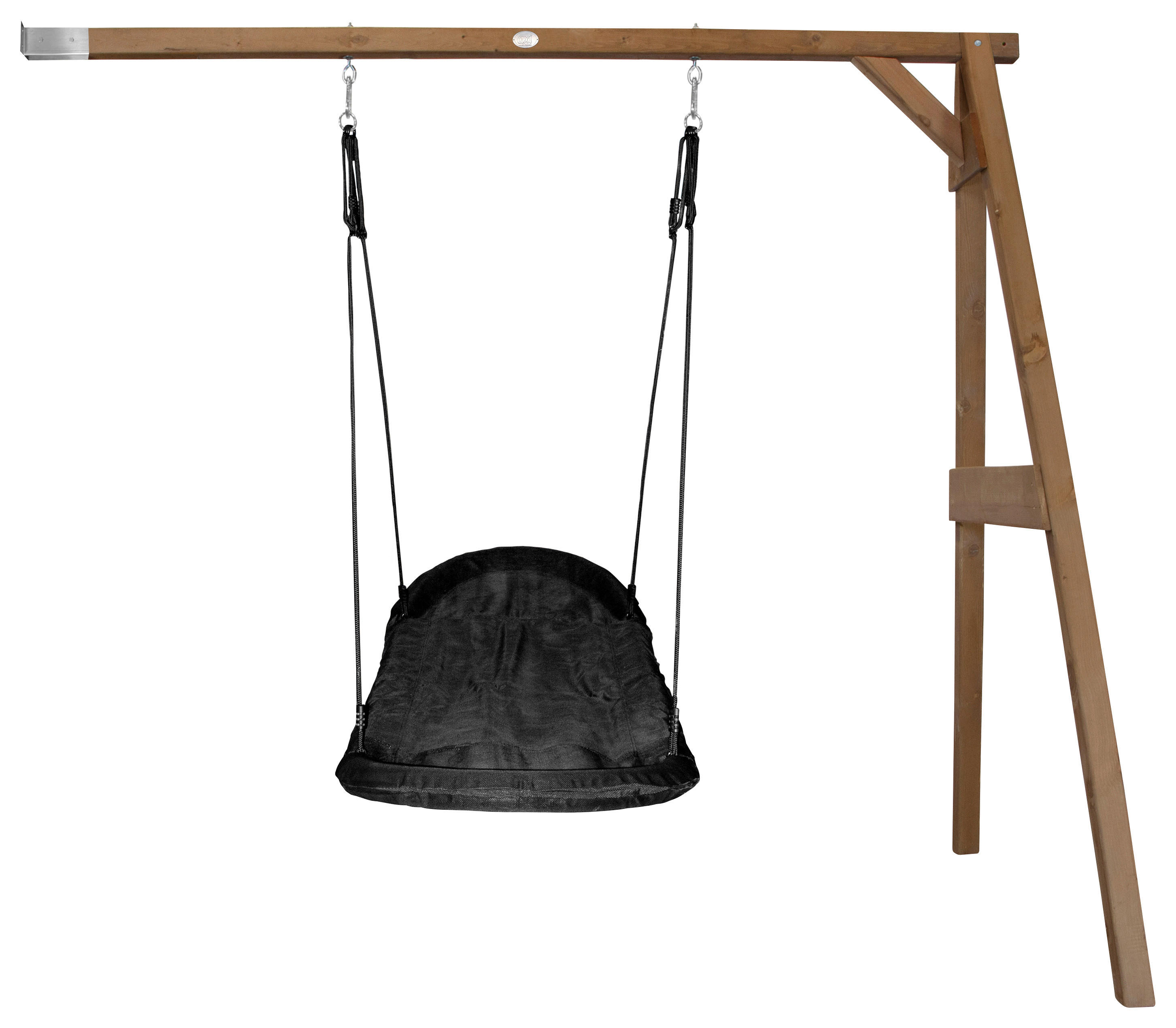 AXI Nest-Anbauschaukel Roxy braun B/H/L: ca. 244x207x160 cm Roxy - braun (160,00/244,00/207,00cm) - AXI