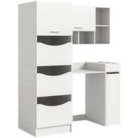 Waschmaschinenumbauschrank Free weiß B/H/T: ca. 126x195x68 cm Free - weiß (126,00/195,00/68,00cm) - xonox.home
