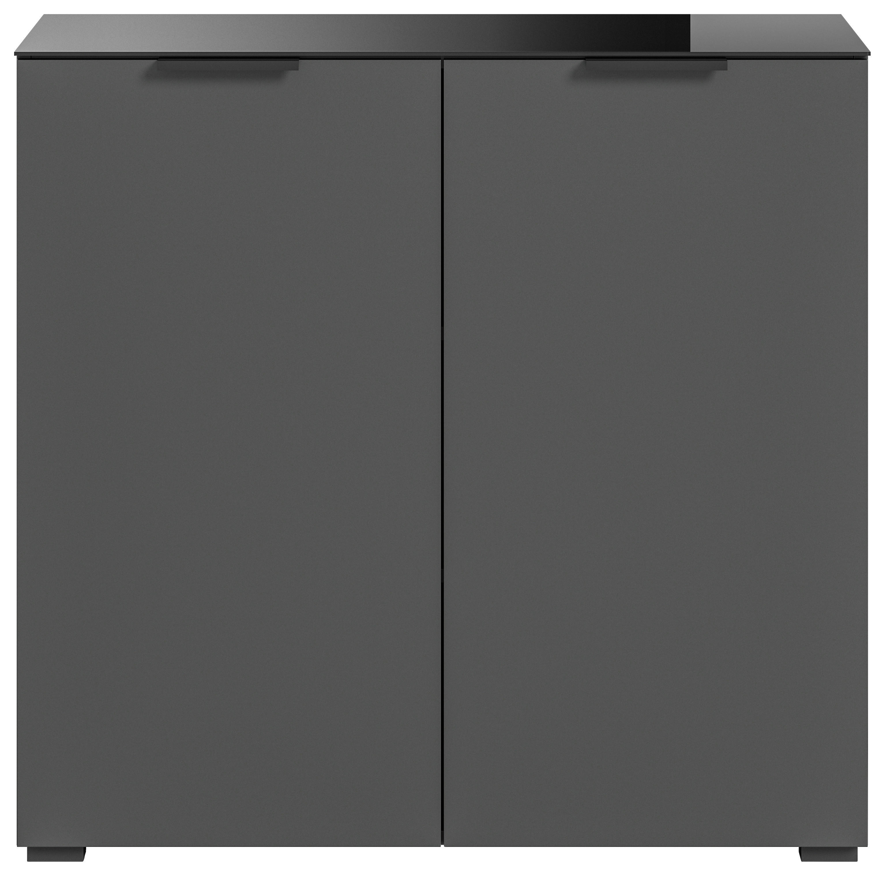 Kommode Ray anthrazit B/H/T: ca. 90x86x40 cm Ray - anthrazit (90,00/86,00/40,00cm) - xonox.home