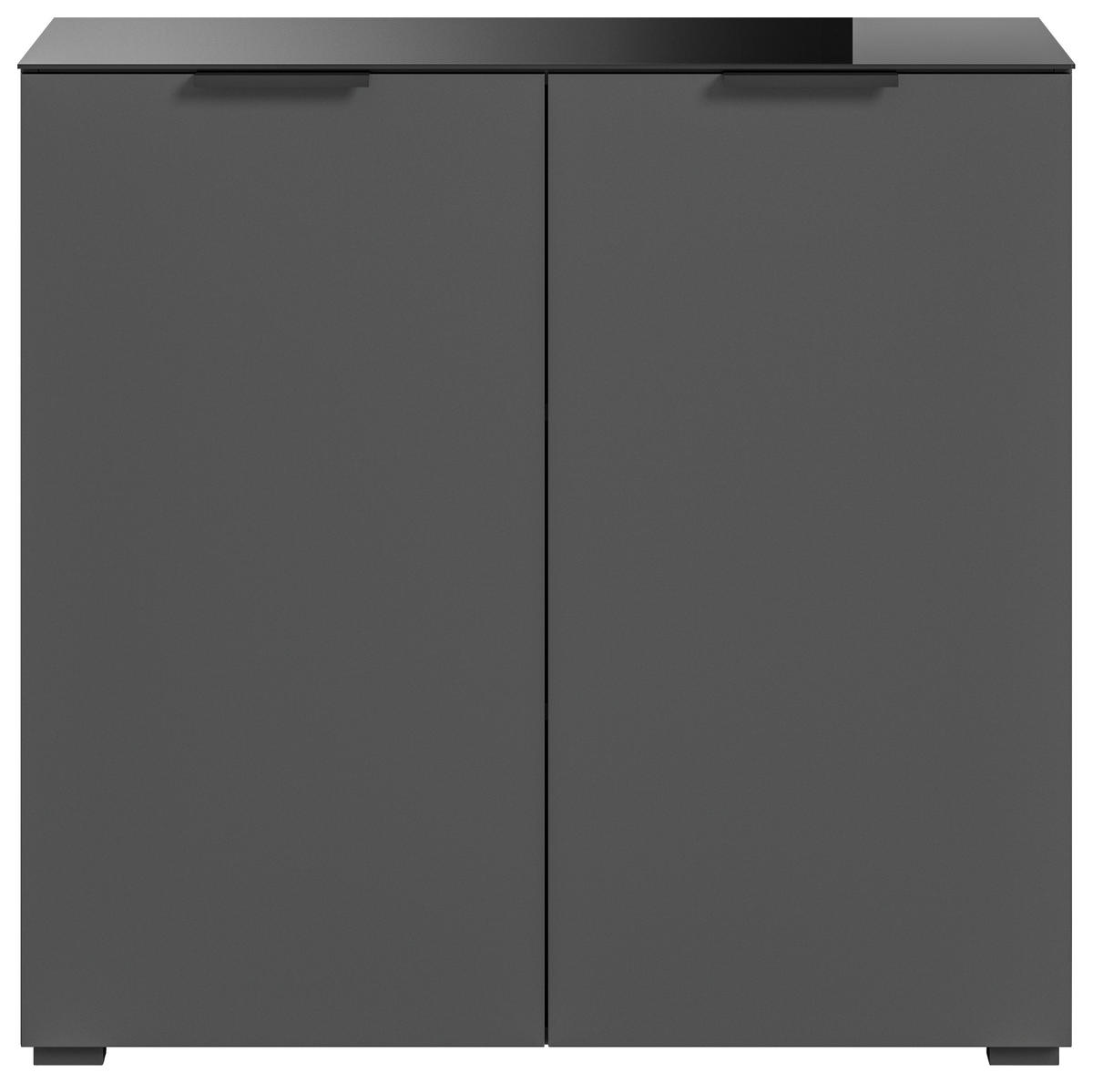 Kommode Ray anthrazit B/H/T: ca. 90x86x40 cm Ray - anthrazit (90,00/86,00/40,00cm) - xonox.home