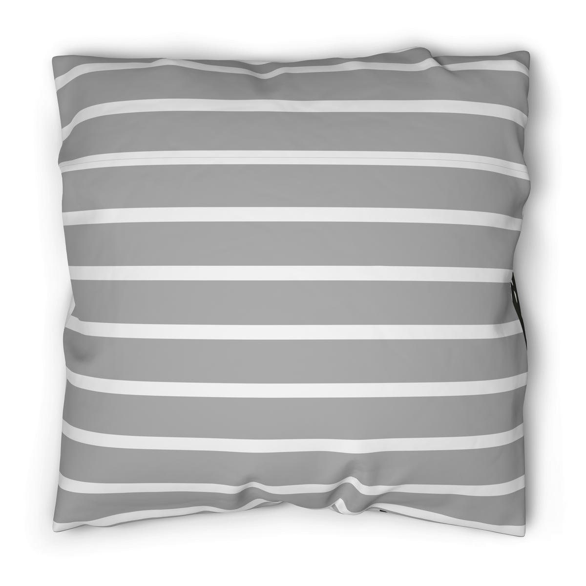 Microfaser Bettwäsche Bettwäsche Snoopy cool 135x200 - weiß/grau (135,00/200,00cm) - Snoopy