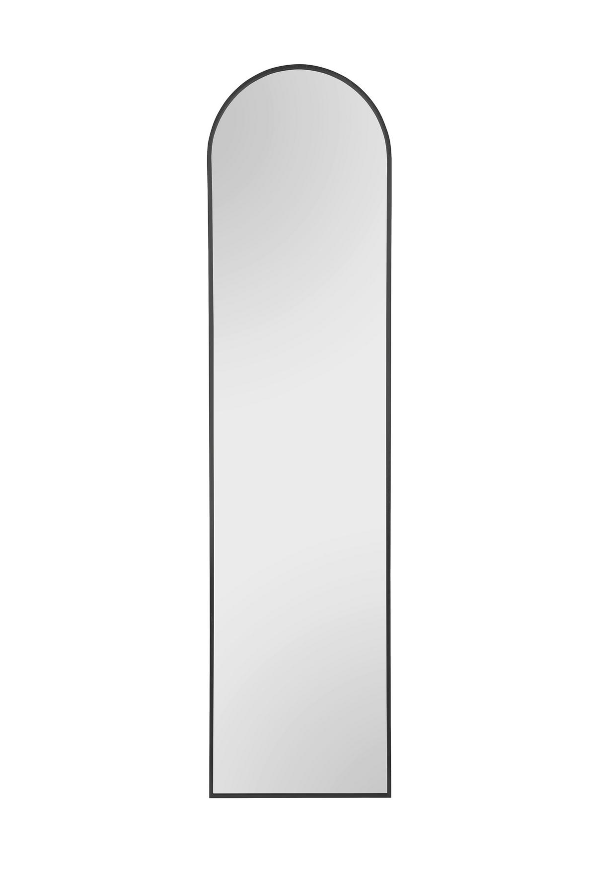 Standspiegel Britt schwarz Metall B/H/T: ca. 40x160x3 cm Britt - schwarz (40,00/160,00/3,00cm)