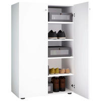 Schuhschrank Lona weiß B/H/T: ca. 70x110x39 cm Lona - weiß (70,00/110,00/39,00cm) - VCM Möbel