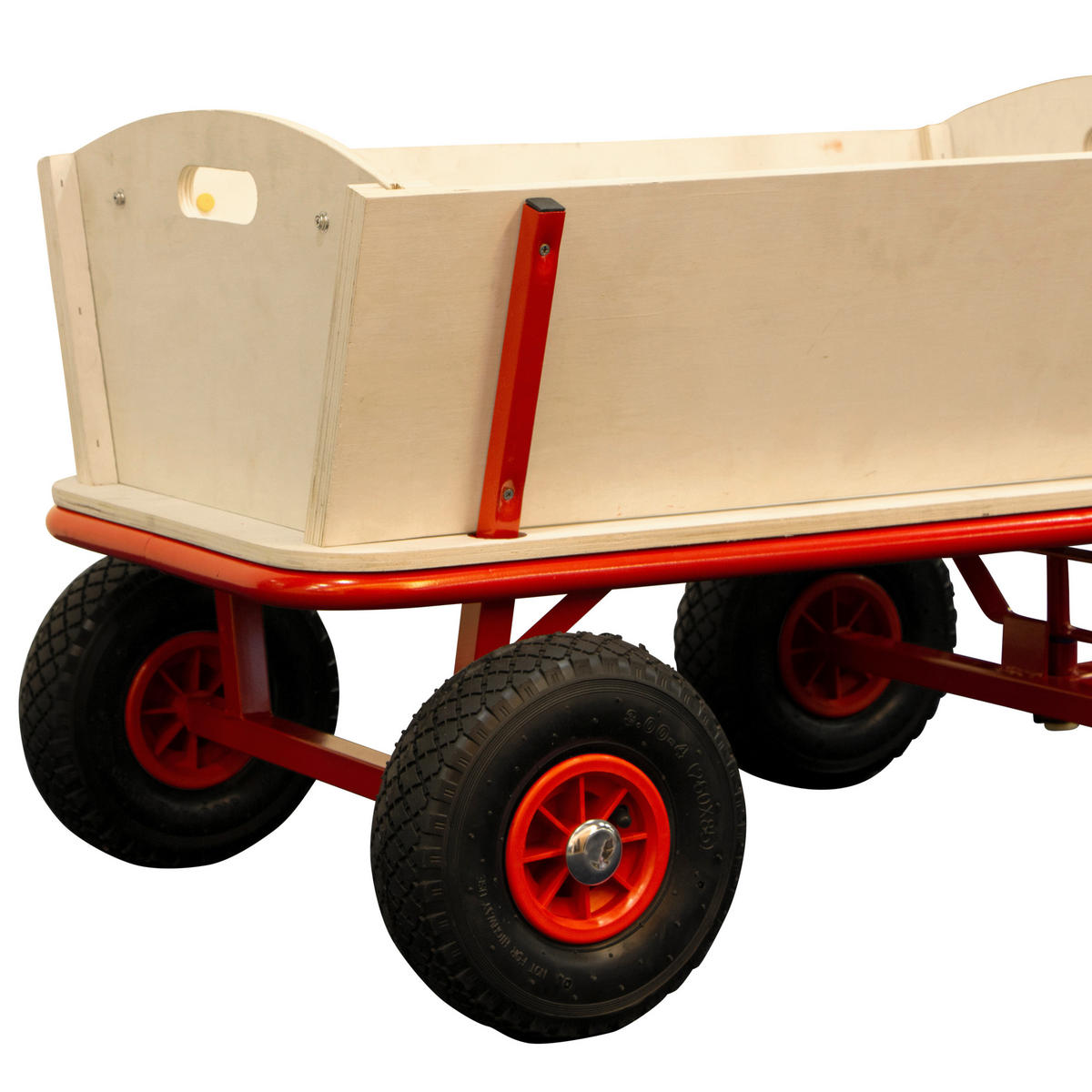 Sunny Bollerwagen Billy Beach rot B/H/L: ca. 61x97x95 cm Billy Beach - natur/rot (95,00/61,00/97,00cm) - Sunny