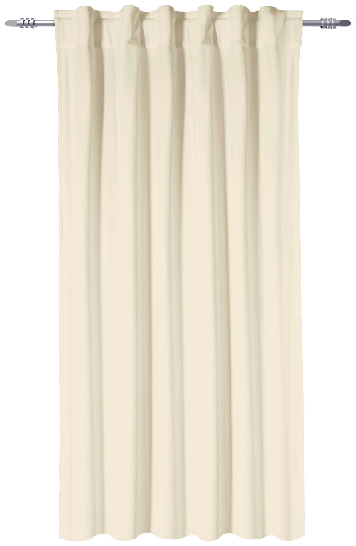 Thermovorhang Kiruna wollweiß B/L: ca. 140x175 cm Kiruna - wollweiß (140,00/175,00cm)