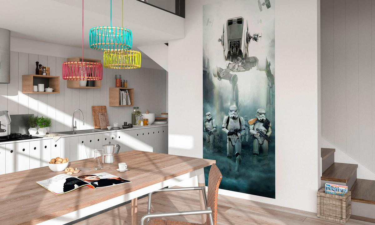 Komar Fototapete Star Wars Imperial Forces B/L: ca. 100x250 cm Star Wars Imperial Forces - (100,00/250,00cm) - Komar