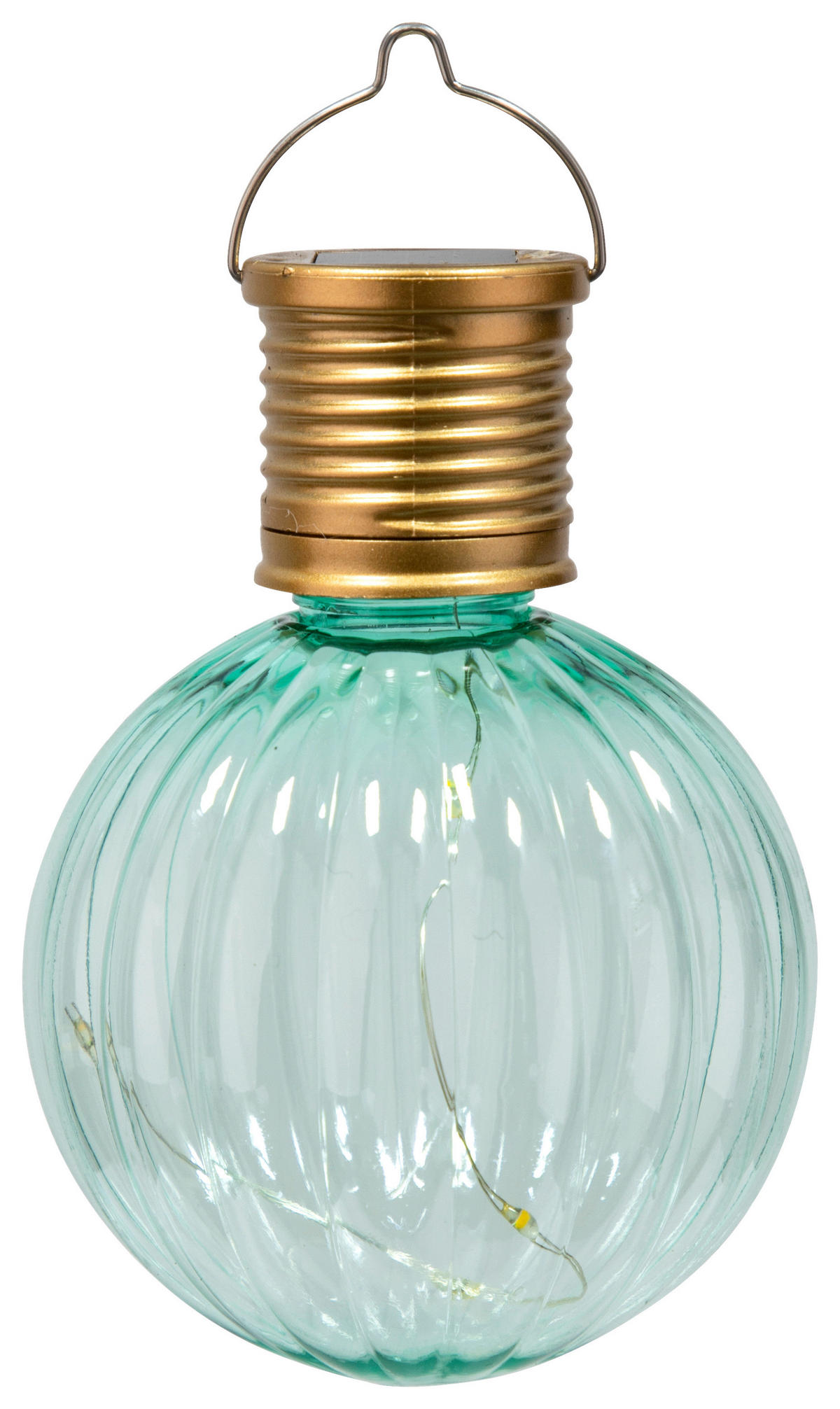 Solarleuchte Solar-Hängeleuchte grün - Sensation