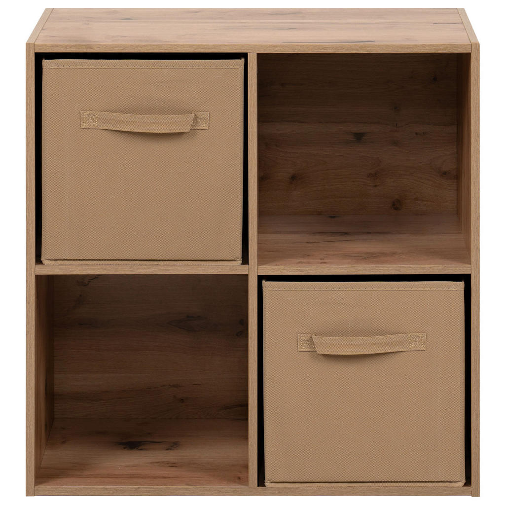 Thumbnail - Regal Arvika Eiche Artisan Nachbildung B/H/T: ca. 60x60x28 cm