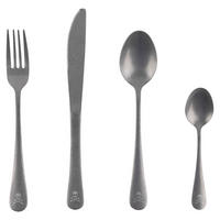 SCALPERS HOME Besteckset 365 silber Edelstahl 16 tlg. 365 - silber - SCALPERS HOME