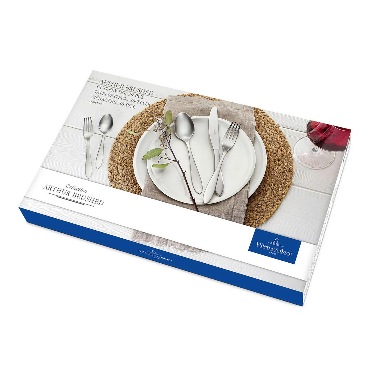 Villeroy&Boch Besteckset Arthur silber Edelstahl 30 tlg. Arthur - silber - Villeroy&Boch