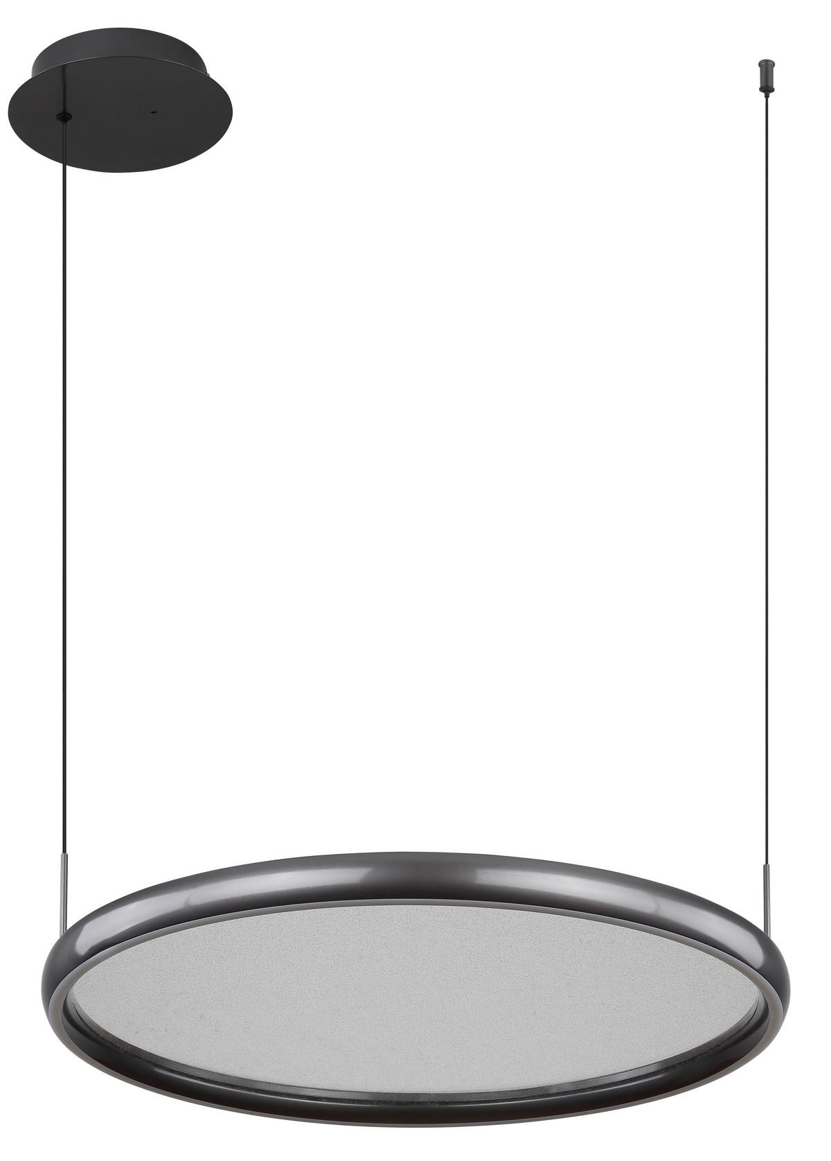 GLOBO LED-Pendelleuchte schwarz Metall Aluminium B/H/L: ca. 60x150x63 cm 1.0 Brennstellen BRIGGS - schwarz (63,00/60,00/150,00cm) - GLOBO