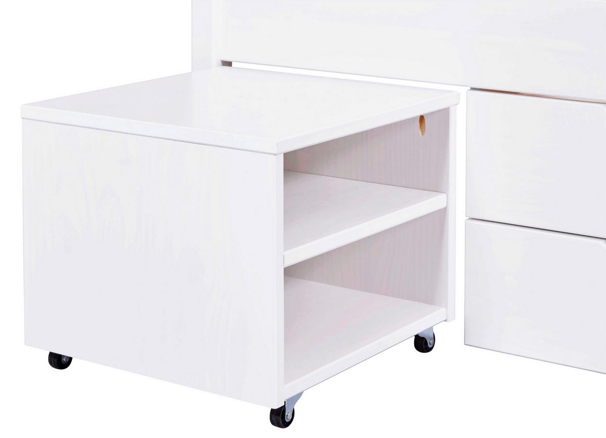Funktionsbett Efetivo weiß Efetivo - weiß (209,00/166,00/90,00cm) - Inter Link