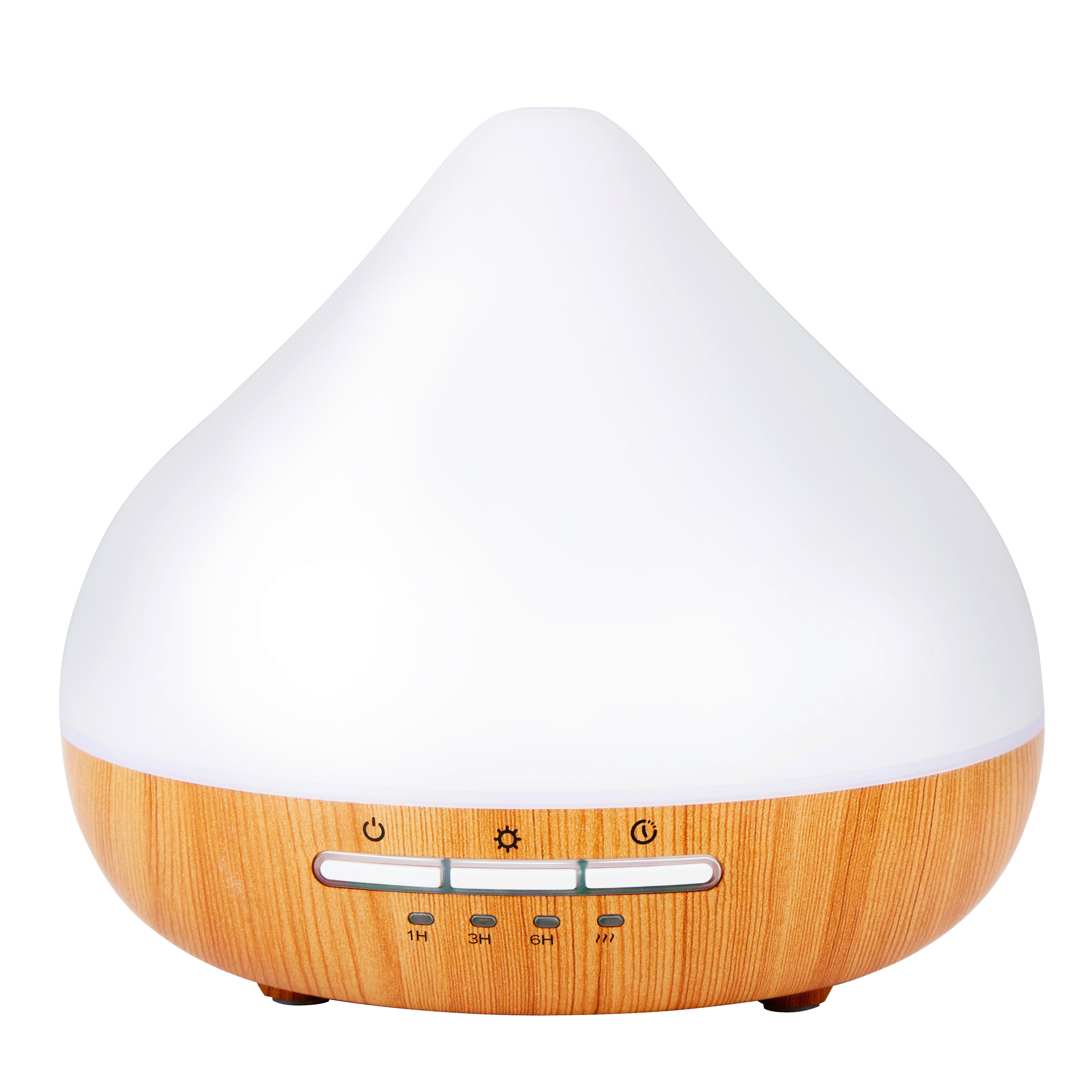 Grundig Aroma-Diffusor weiß Holz LED-Aroma-Diffusor - weiß - Grundig