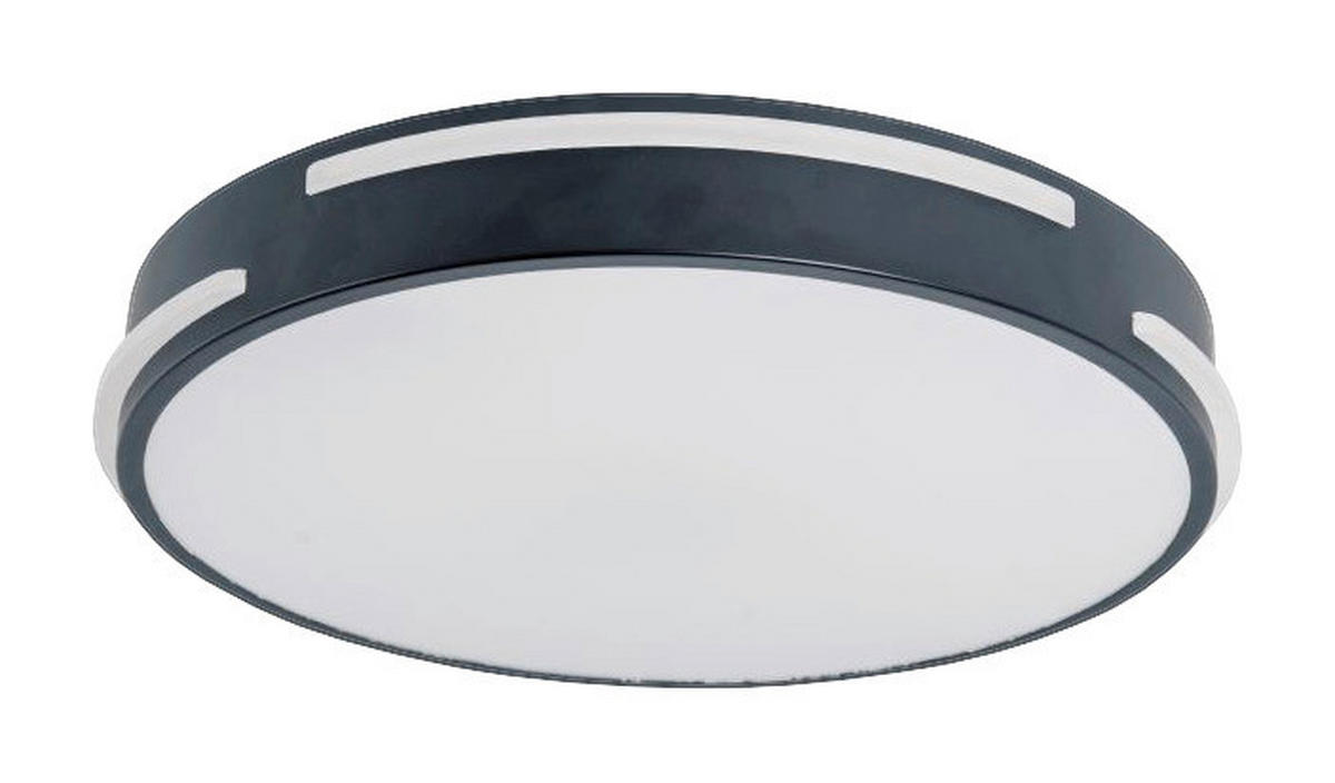 Näve Leuchten LED Deckenleuchte NV1378022 weiß Metall Kunststoff D: ca. 40 cm null 1 Brennstellen Ventura - weiß (40,00cm) - Näve Leuchten