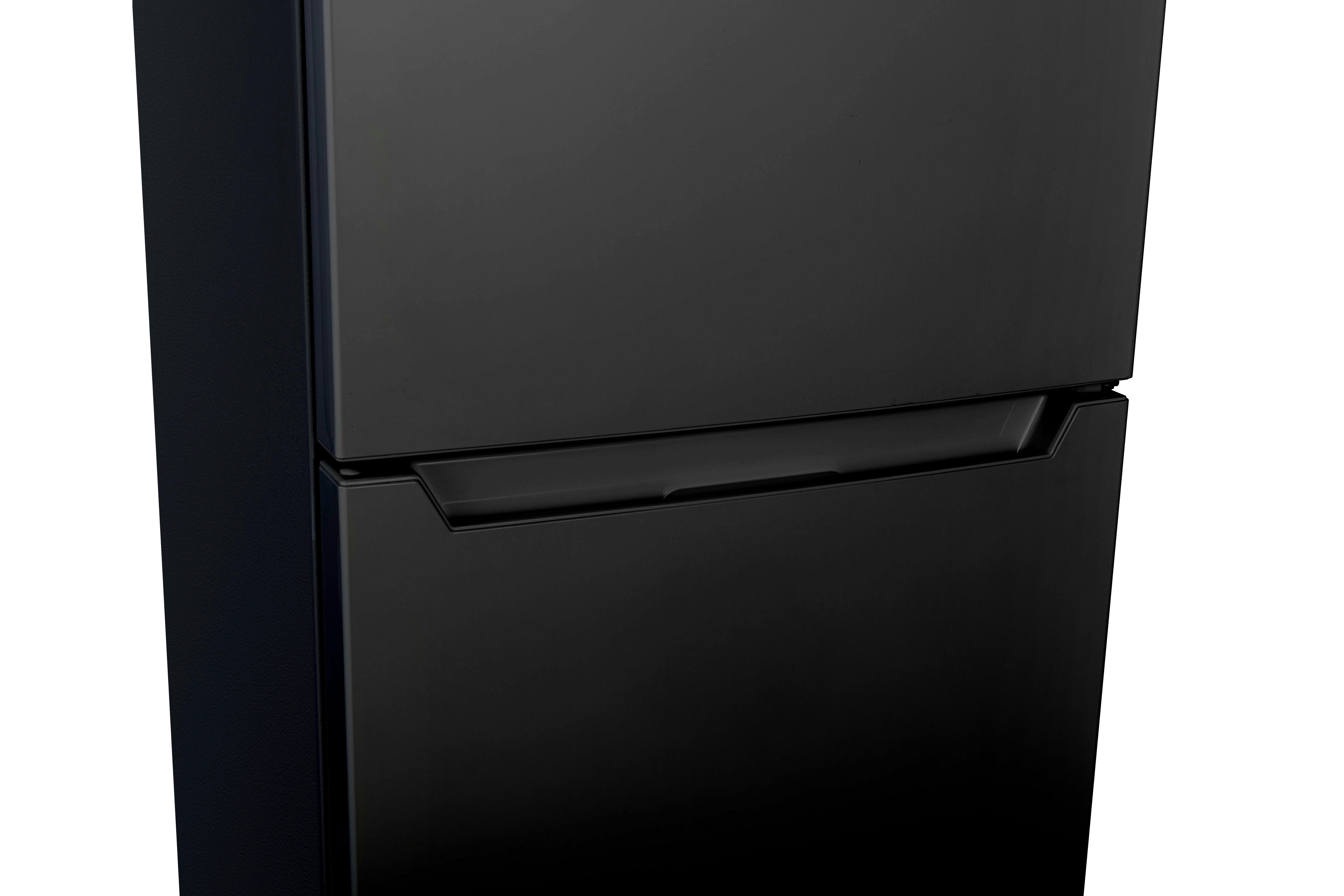 Respekta Kühl-/Gefrierkombination KG144S-52 schwarz B/H/T: ca. 49,5x144x47,4 cm Kühl-/Gefrierkombi KG144S-52 - schwarz (49,50/144,00/47,40cm) - Respekta