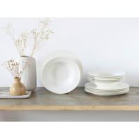 CreaTable Tafelservice Fleur Royal cremeweiß Porzellan 12 tlg. Fleur Royal - cremeweiß - CreaTable