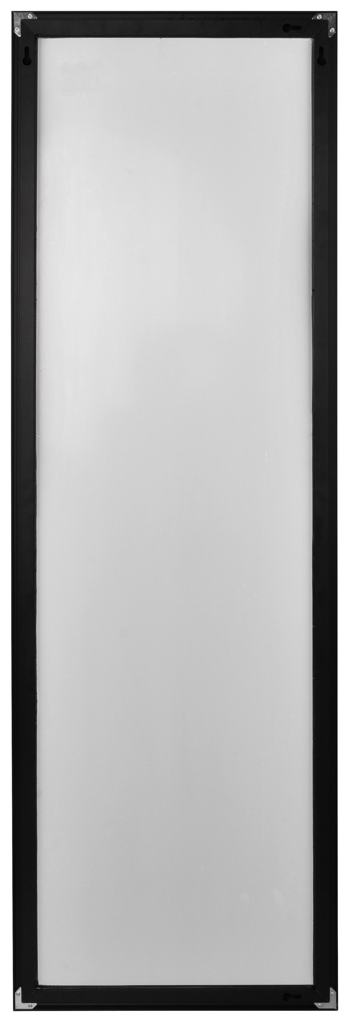 Mirrors&More Rahmenspiegel JULIETTE schwarz B/H/T: ca. 50x150x1,7 cm JULIETTE - schwarz (50,00/150,00/1,70cm) - Mirrors&More