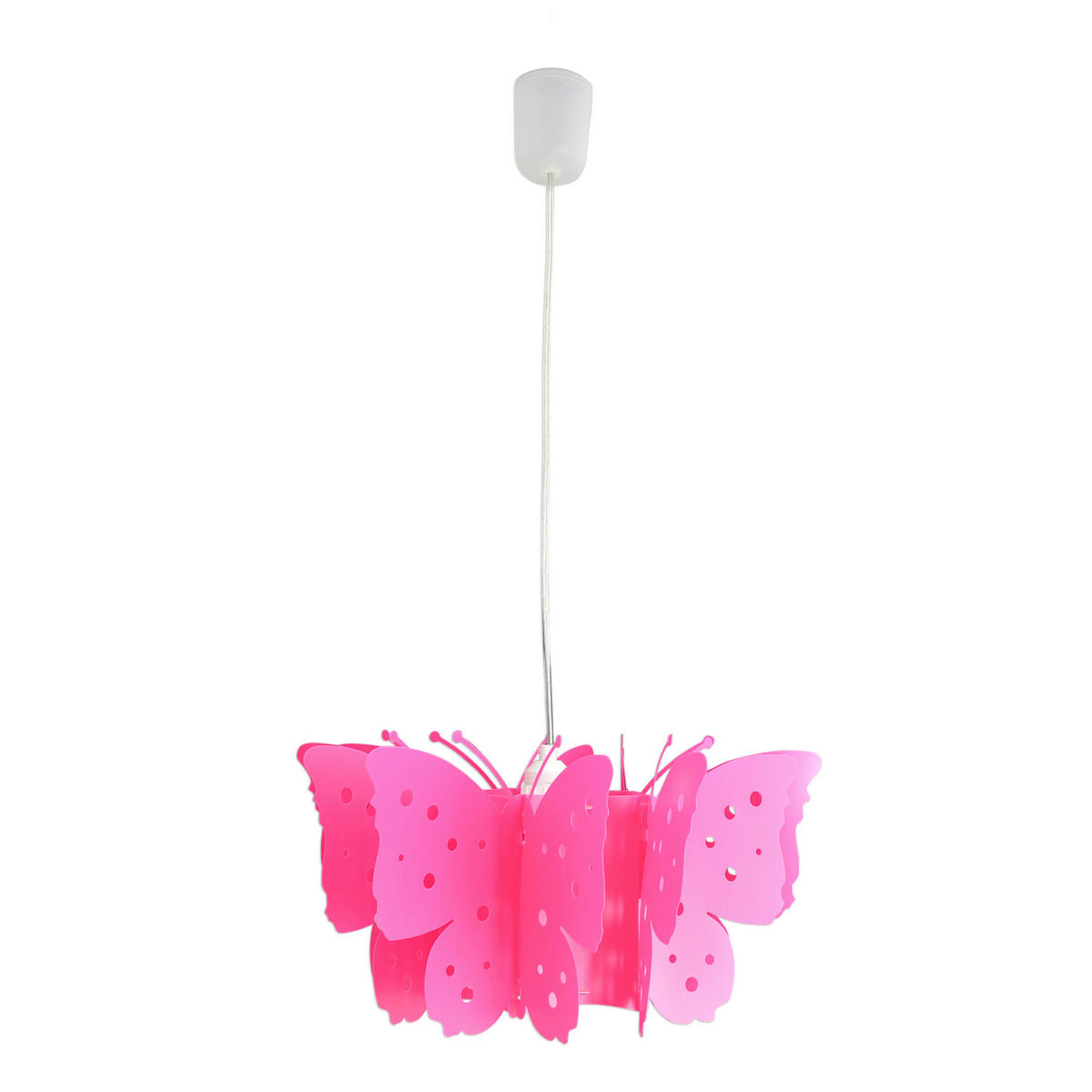 Näve Leuchten Lampenschirm pink B/H/T/D: ca. 46x22x46x46 cm KIZI - pink (46,00/22,00/46,00cm) - Näve Leuchten