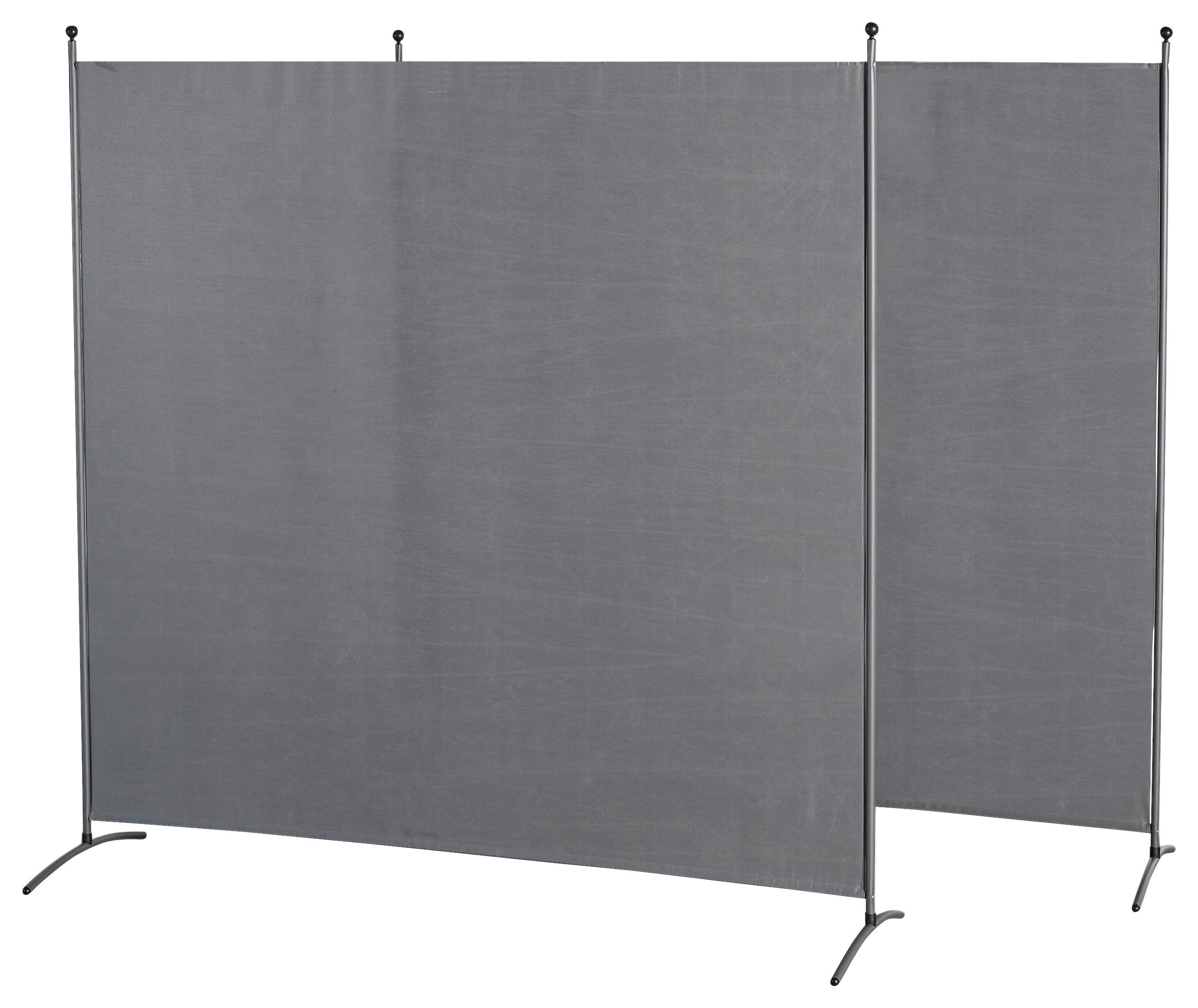 Grasekamp Doppelpack Stellwand grau Polyester-Mischgewebe B/H: ca. 180x180 cm Doppelpack_Stellwand_180x180cm - grau (180,00/180,00cm)
