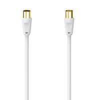 HAMA Antennenkabel Antennenkabel_TV/Radio 10,0m - (1000,00cm) - HAMA